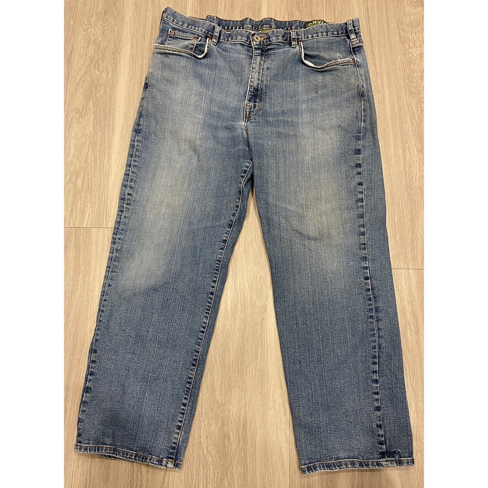 Orvis‎ Mens Jeans 5 Pocket Pants 42x30  FIT MORE LIKE 40x29 Fly Fishing Outdoors